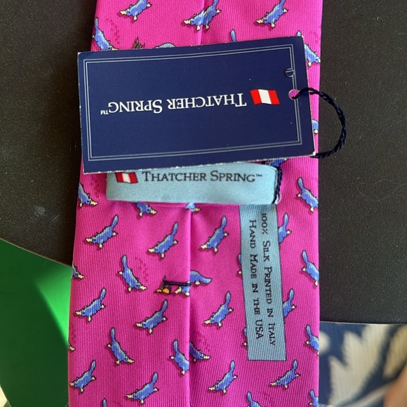 Thatcher spring ties lot of 2… 1 NWT - Picture 2 of 4